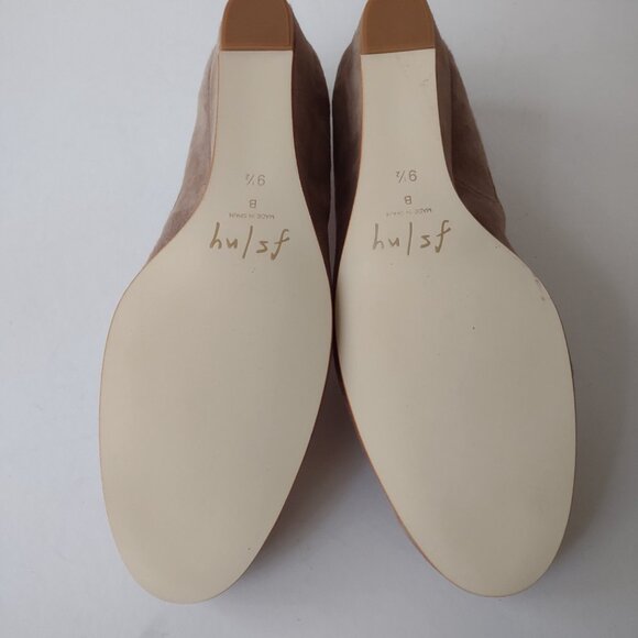 French Sole New York (fs/ny), Obsess, Taupe Suede, Wedge Pump, Size 9.5, NWOT - Picture 6 of 7